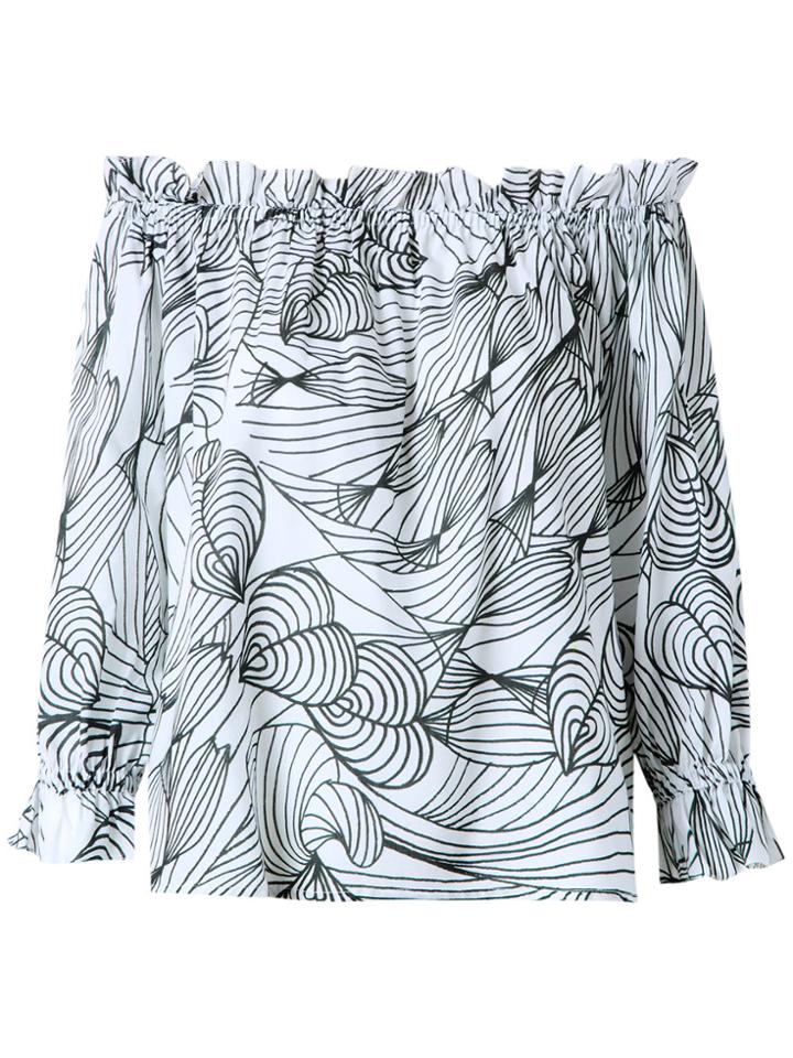 Isolda Off The Shoulder Blouse - White