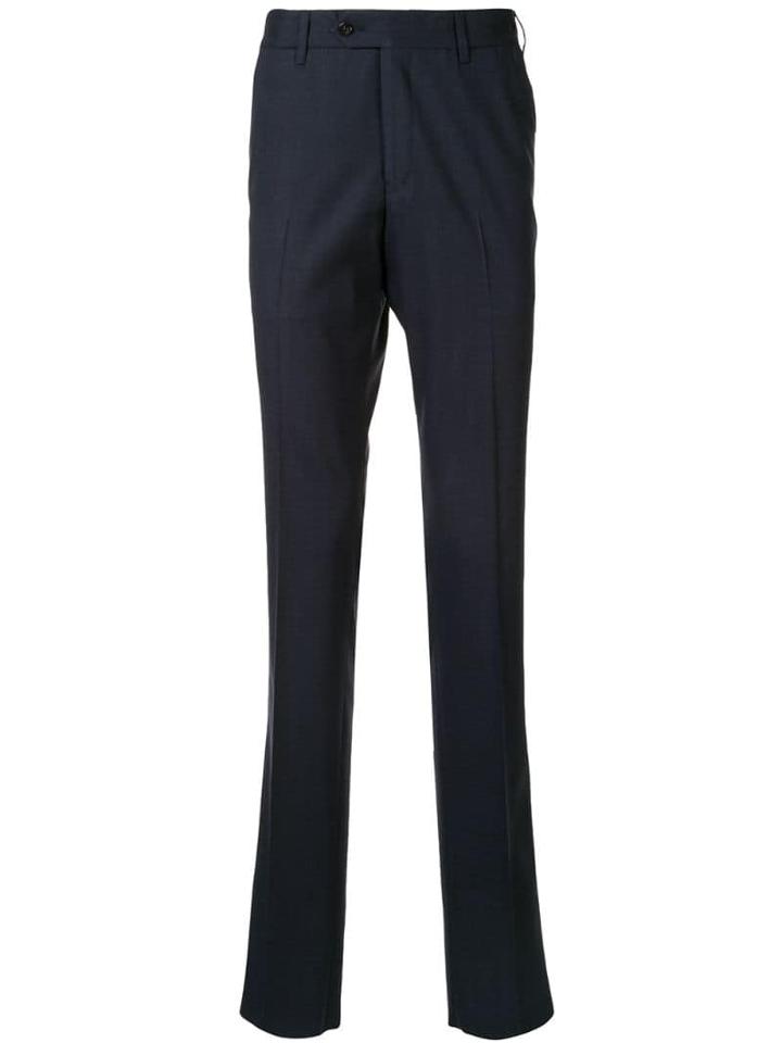 Corneliani Slim-fit Tailored Trousers - Blue