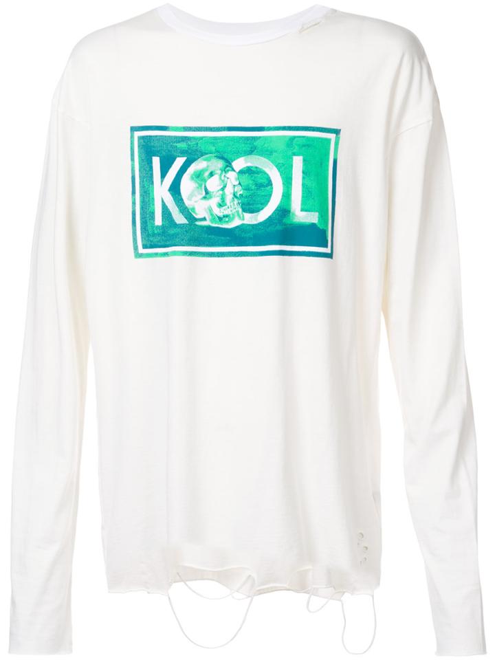Alchemist Distressed Kool T-shirt - White