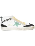Golden Goose Deluxe Brand Midi Star Sneakers - White