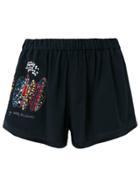 Mira Mikati Go With The Waves Shorts - Blue