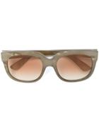 Gucci Eyewear Square Shaped Sunglasses - Metallic