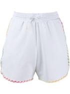Missoni Mare Drawstring Fitted Shorts - White
