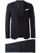 Neil Barrett Two-piece Suit, Men's, Size: 50, Blue, Cotton/polyester/virgin Wool