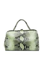 A.f.vandevorst Python Pattern Tote Bag - Green