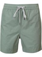 Onia 'charles' Swim Shorts, Men's, Size: Xl, Green, Cotton/nylon -12