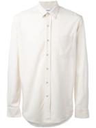 Our Legacy Chest Pocket Shirt, Men's, Size: 46, Nude/neutrals, Silk