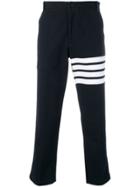Thom Browne 4-bar Tech Piqué Chino Trousers - Blue