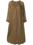 Raquel Allegra Loose-fit Shirt Dress - Green
