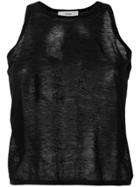 Pringle Of Scotland Fine Knit Tank - Black