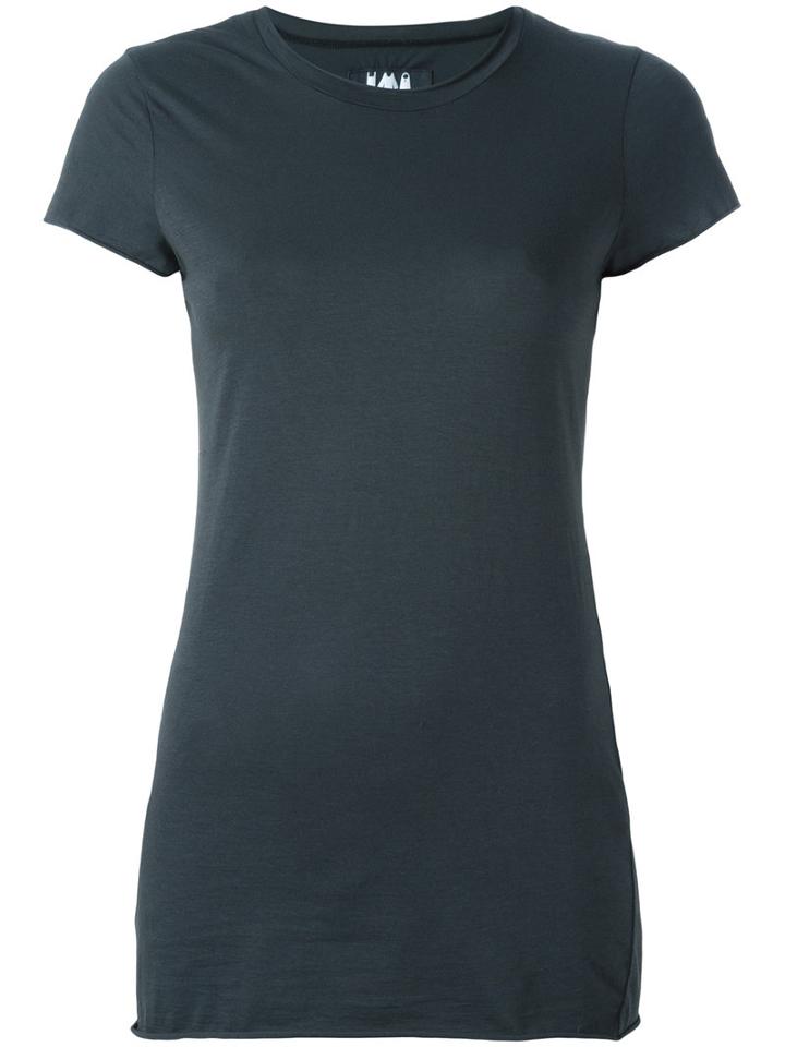 Labo Art Cap Sleeve T-shirt, Women's, Size: 2, Blue, Cotton/spandex/elastane