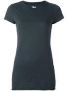 Labo Art Cap Sleeve T-shirt, Women's, Size: 2, Blue, Cotton/spandex/elastane