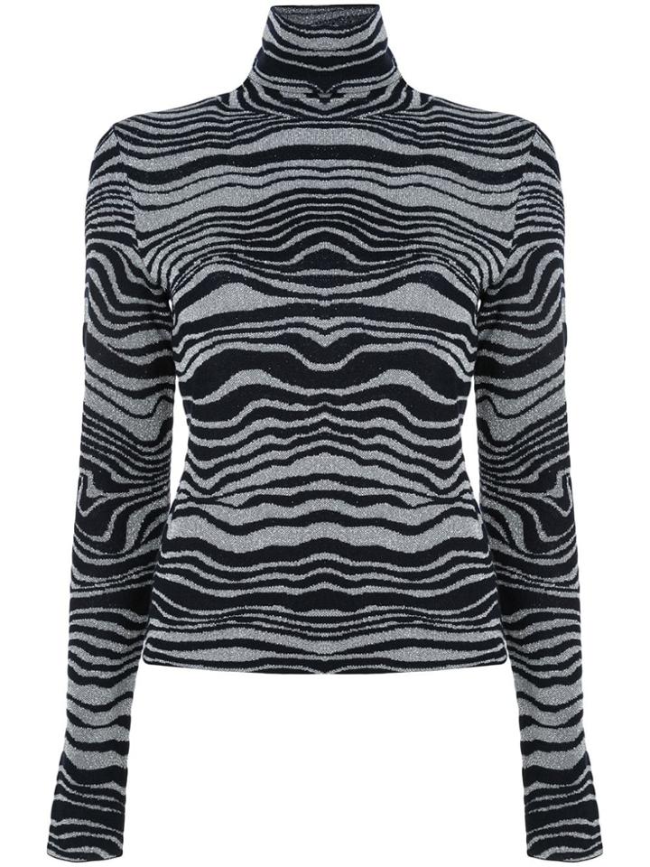 Sies Marjan Abstract Pattern Jumper - Black