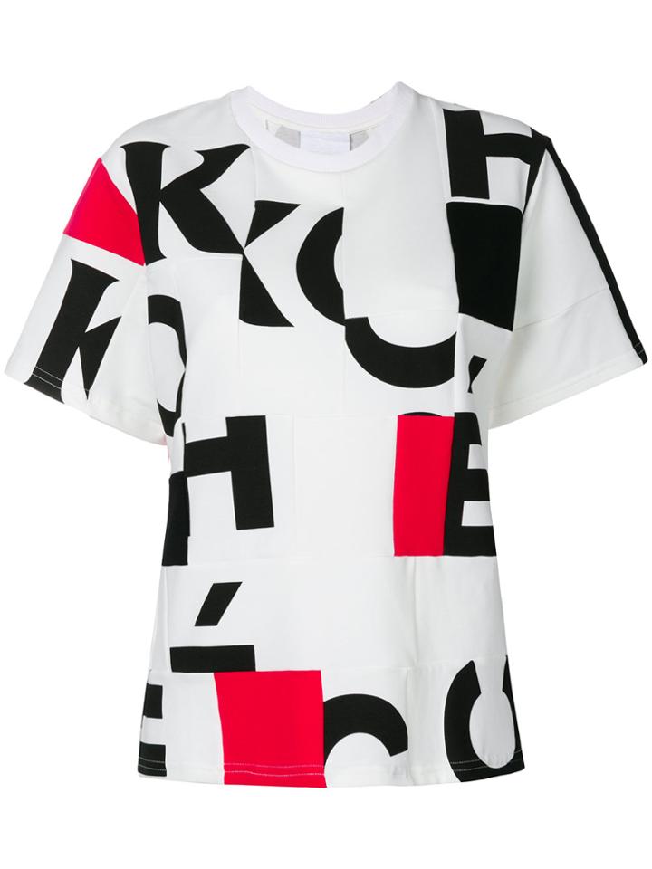Koché Printed Logo T-shirt - White