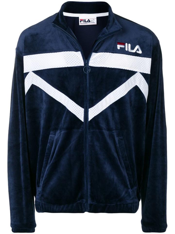 Fila Velvet Track Jacket - Blue