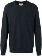 Burberry - Coleford Sweatshirt - Men - Cotton/viscose - M, Blue, Cotton/viscose