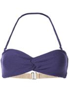 Muller Of Yoshiokubo Ribbed Bra Top - Purple
