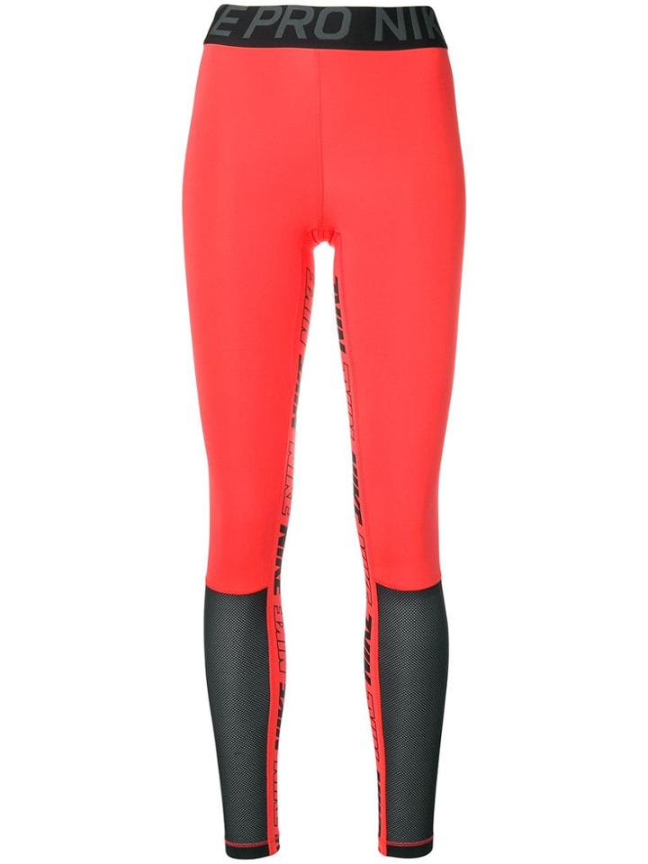 Nike Ember Logo Leggings - Pink