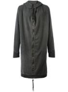 Army Of Me - Zipped Midi Hoodie - Men - Cotton/spandex/elastane - M, Grey, Cotton/spandex/elastane