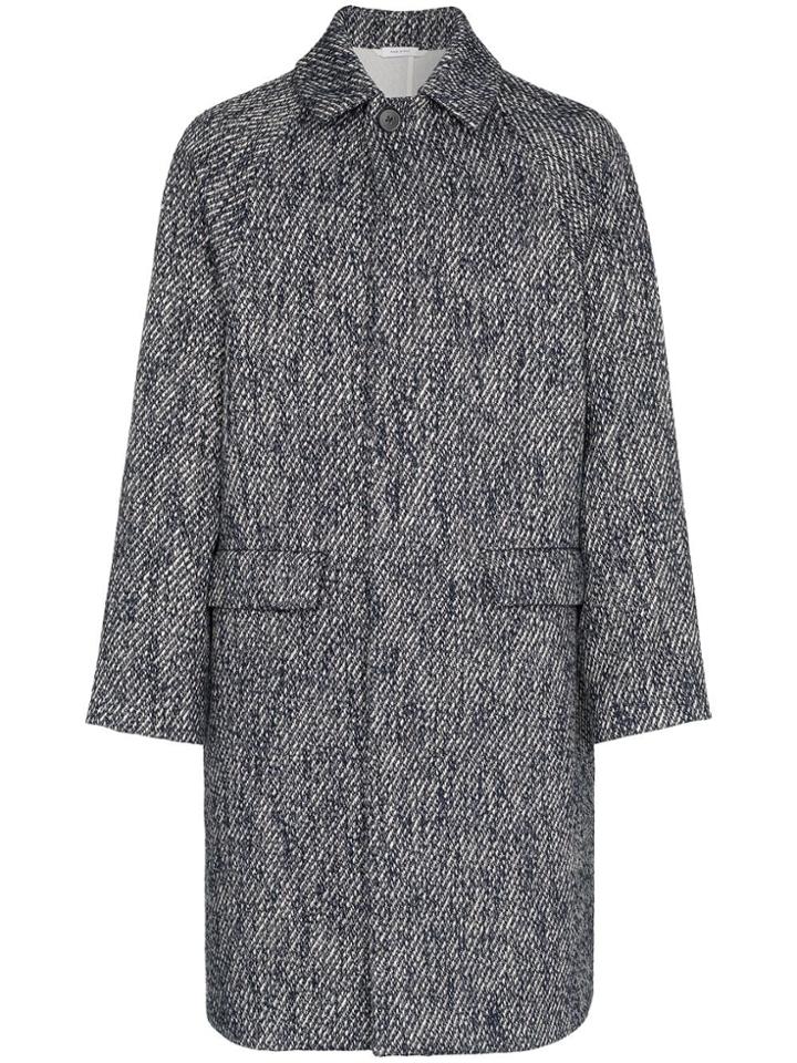 Jil Sander Jils Wl Lg Sb Ct Gry - Blue
