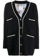 Sandro Paris Button Up Jacket - Blue