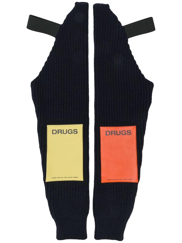 Raf Simons Drugs Sleeves - Blue