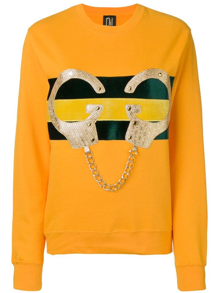 Nil & Mon Handcuffs Sweatshirt - Yellow