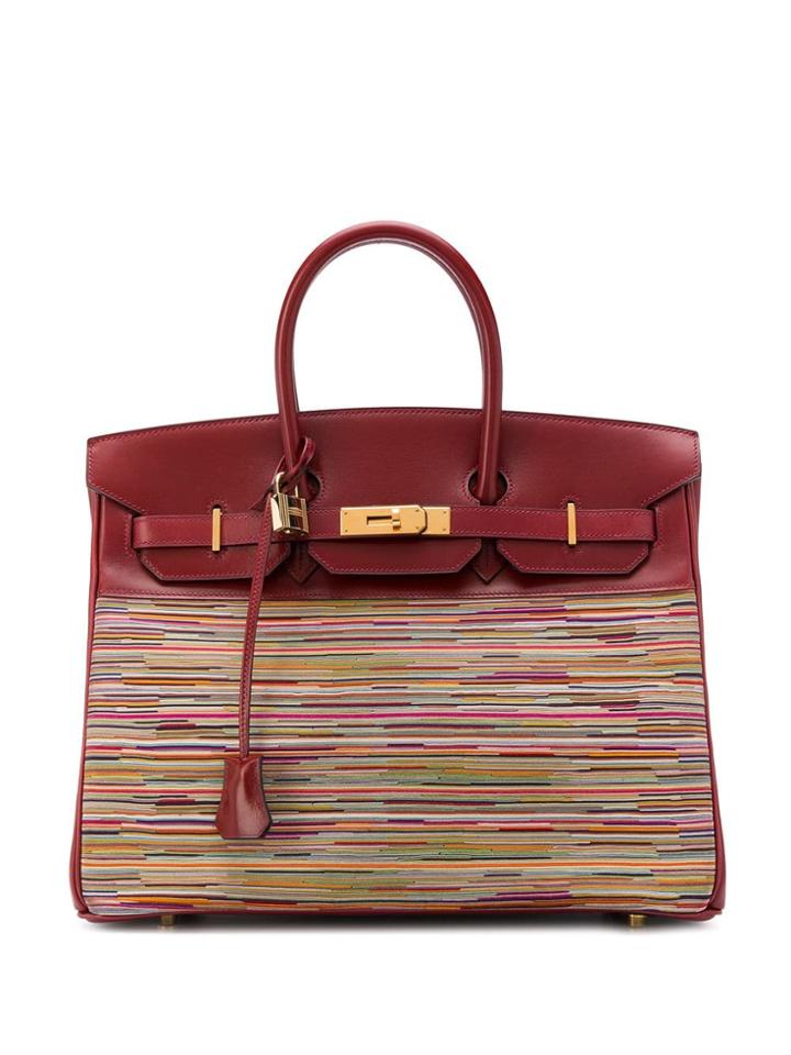 Hermès Pre-owned Birkin Vibrato Collector 2002 - Red