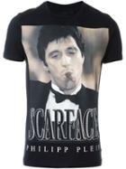Philipp Plein Scarface Print T-shirt, Men's, Size: Xxl, Black, Cotton