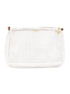 Lygia & Nanny Open Knit Make Up Bag - White