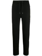Karl Lagerfeld Ikonik Stripe Detail Track Trousers - Black