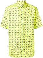 Kenzo Floral Short Sleeved Shirt - Yellow