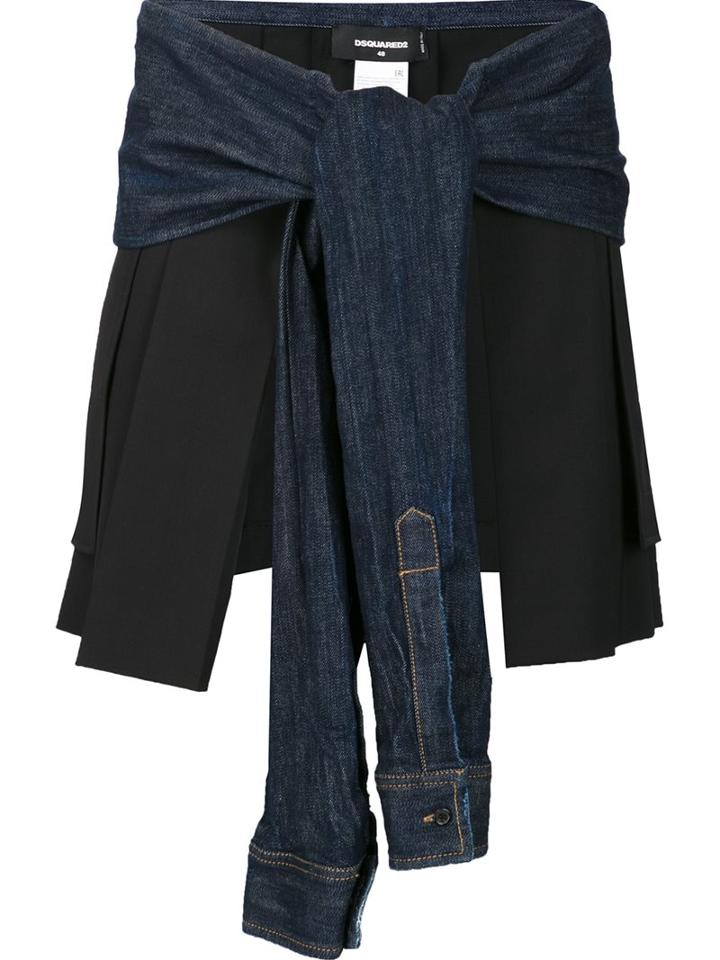 Dsquared2 Tie Sleeve Open Kilt