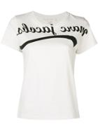 Marc Jacobs Reverse Logo Print T-shirt - White