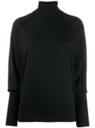 P.a.r.o.s.h. Turtle Neck Sweater - Black