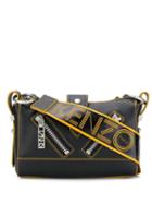 Kenzo Zip Front Cross-body Bag - Black