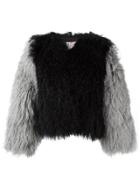 Charlotte Simone 'classic Fuzz' Jacket - Black