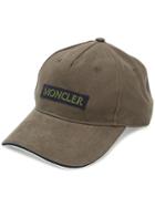 Moncler Logo Patch Cap - Green