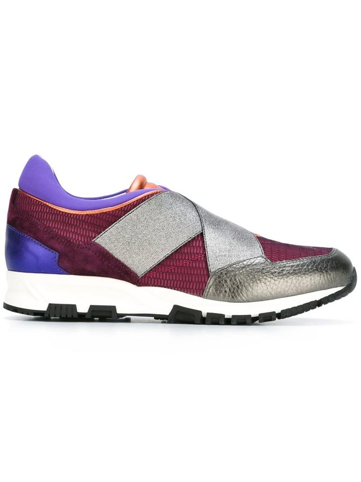 Lanvin Elasticated Strap Sneakers