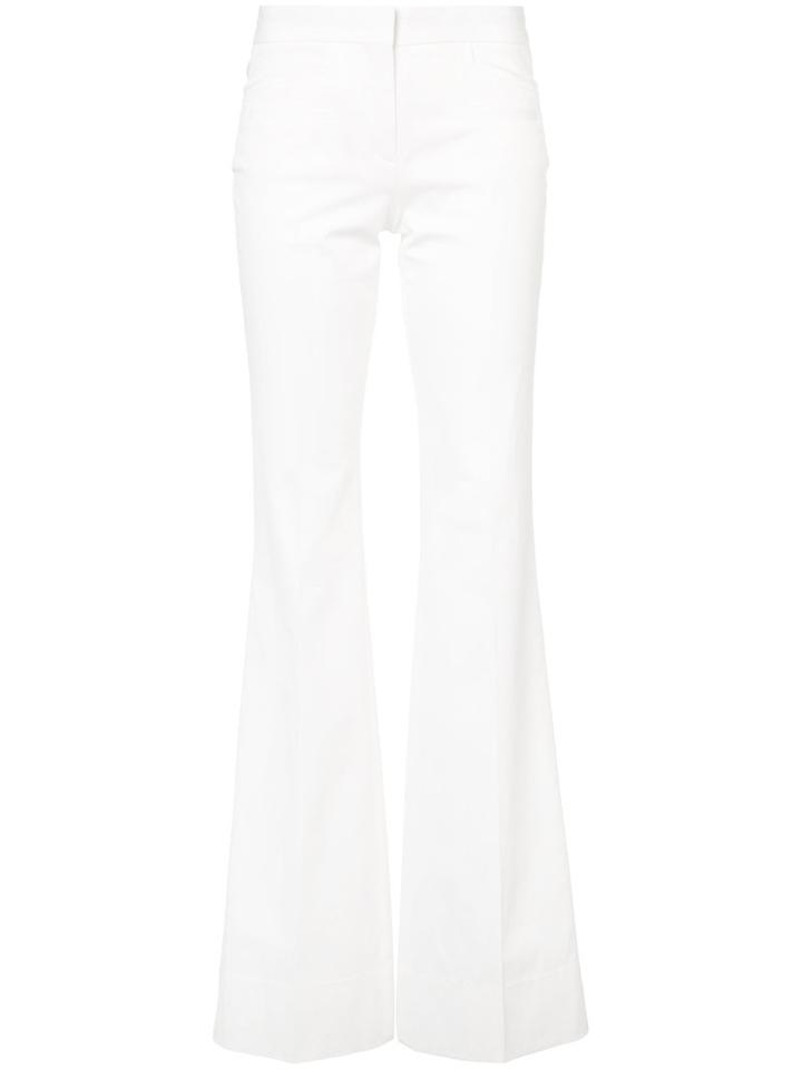 Barbara Bui - Tailored Trousers - Women - Cotton/spandex/elastane - 8, White, Cotton/spandex/elastane