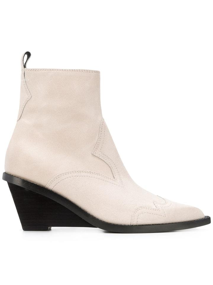 Mm6 Maison Margiela S59wu0071 Ps077106beige - White