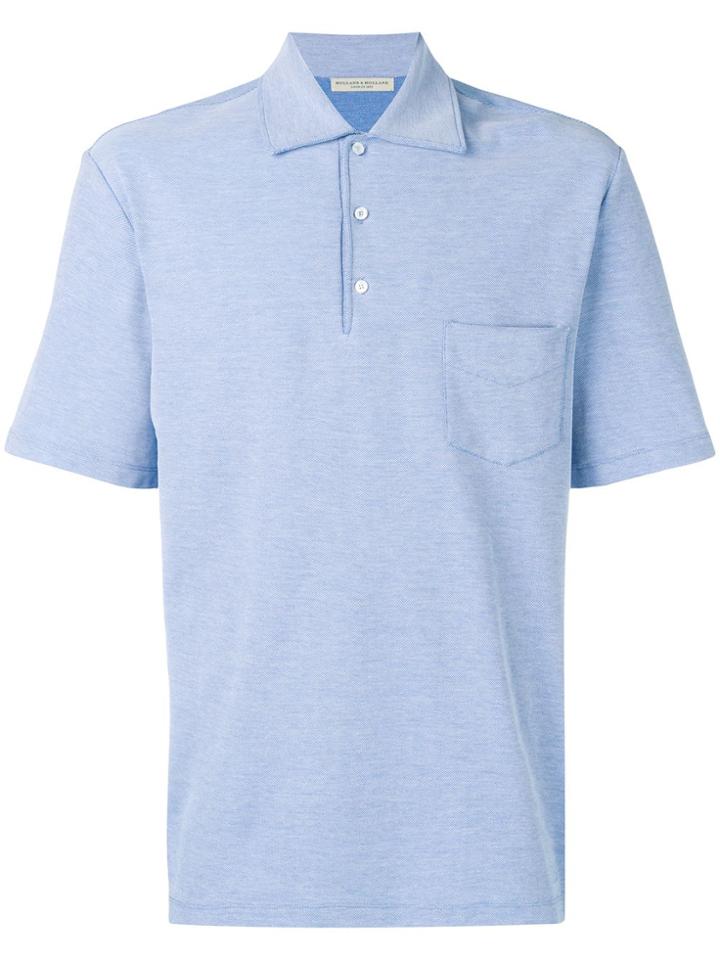 Holland & Holland Short-sleeved Polo Shirt - Blue