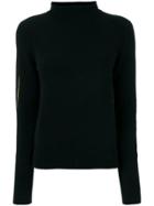 Haider Ackermann Embroidered Roll Neck Sweater - Black