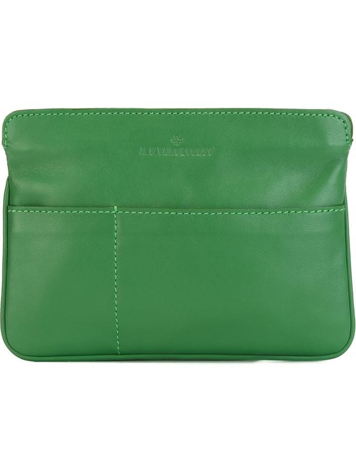 A.f.vandevorst '161a1411' Clutch, Women's, Green