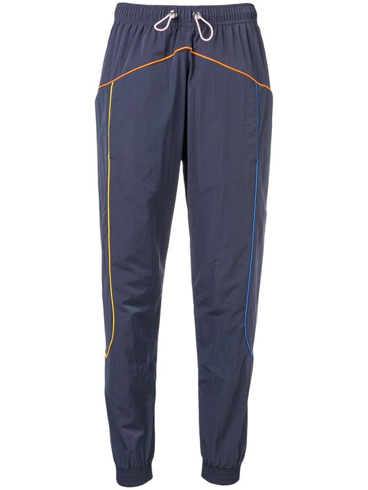 Mira Mikati Piped Track Pants - Blue