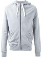 Iro Zipped Hoodie, Men's, Size: Xl, Grey, Cotton