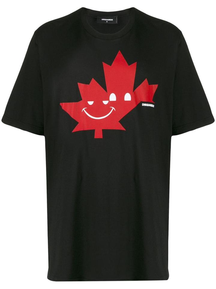 Dsquared2 Graphic T-shirt - Black
