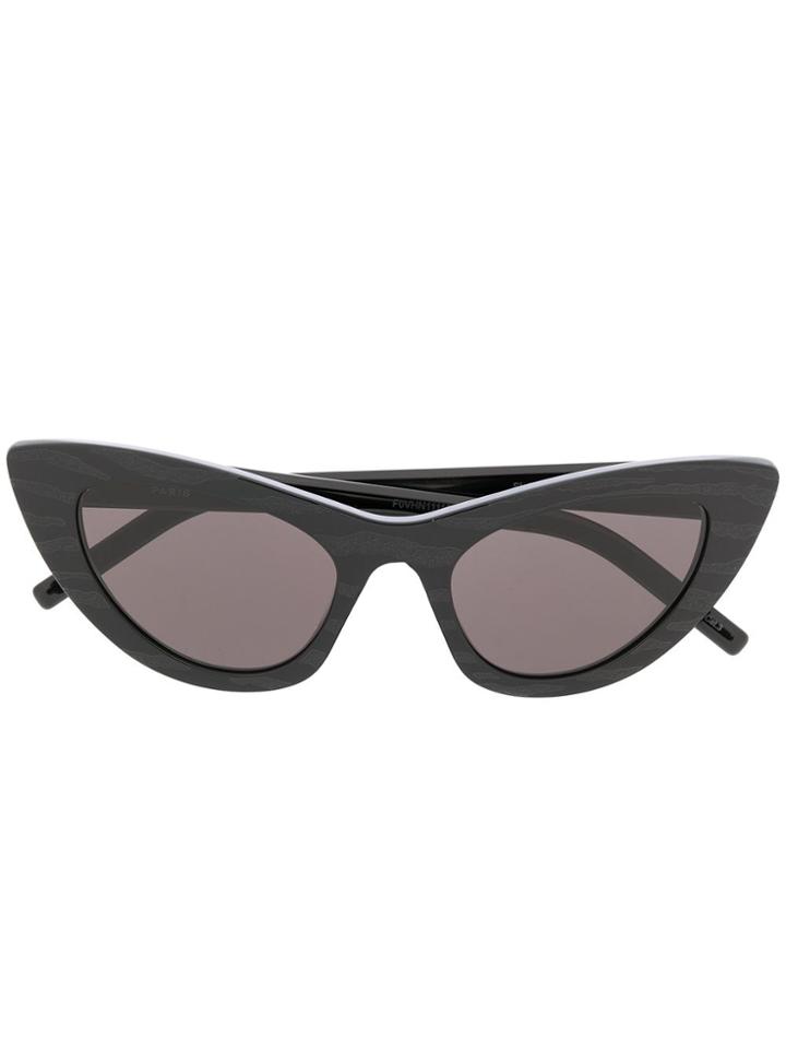 Saint Laurent Eyewear Cat-eye Frames Sunglasses - Black