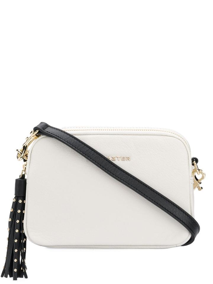 Lancaster Tassel Detail Crossbody Bag - White