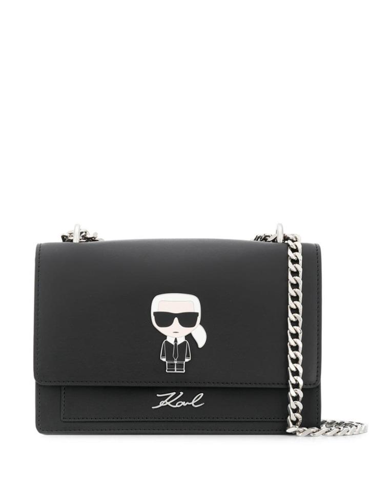 Karl Lagerfeld K/ikonik Crossbody Bag - Black